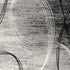 2' X 4' Gray Abstract Dhurrie Area Rug